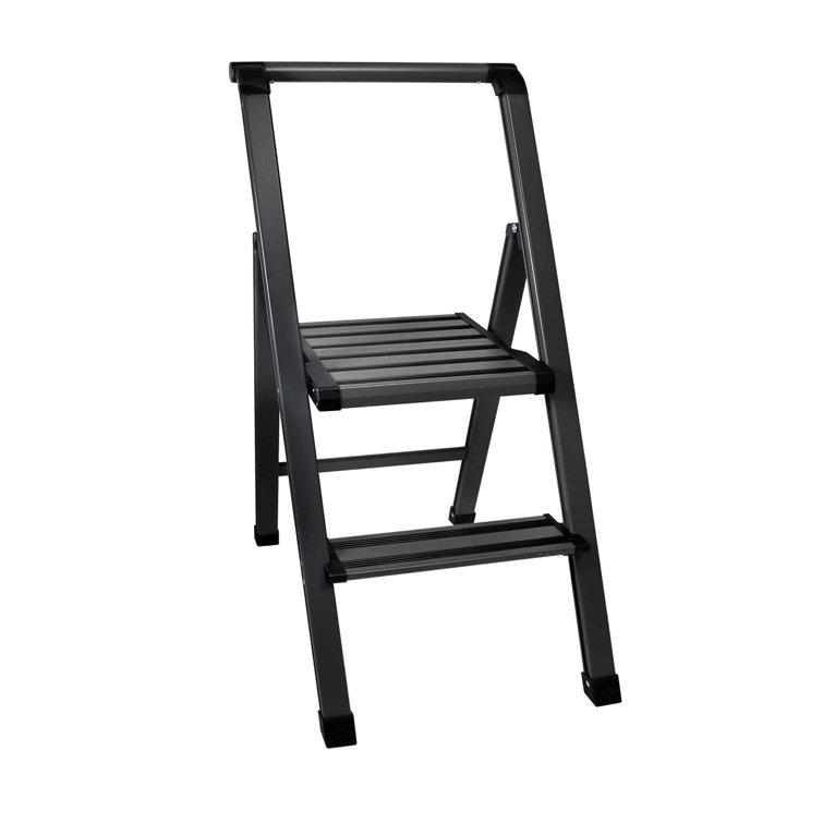 Step ladder with seat on online top